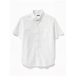 Uniform Oxford Stretch Shirt for Boys