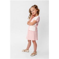 Костюм с юбкой Элис розовый/молочный НАТАЛИ #876357