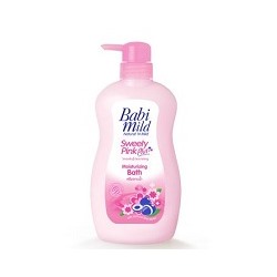 Детский увлажняющий крем-гель для купания Babi Mild Sweety Pink Plus 200 ml/Shower Cream Babi Mild Sweety Pink Plus 200 ml