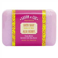 Savon et Cie, Банное мыло, ягода асаи, 7 унций (200 г)