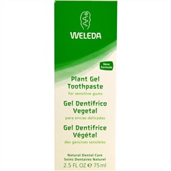 Weleda, Зубная паста Plant Gel Toothpaste, 2,5 жидких унций (75 мл)