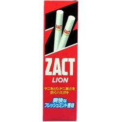 LION ZACT FRESH SAVORY MINT Зубная паста антибактибактриальная для курящих аром. мяты туба 150гр