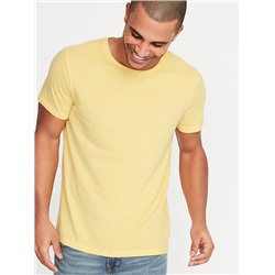 Soft-Washed Perfect-Fit Crew-Neck Tee for Men