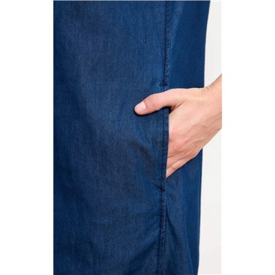Платье джинс F412-0336 blue