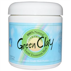 Rainbow Research, French Green Clay, Facial Treatment Mask, 8 oz (225 g)