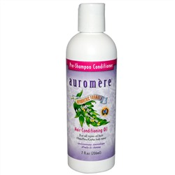 Auromere, Кондиционер для использования перед шампунем, Масло для ухода за волосами, 7 жидких унций (206 мл)