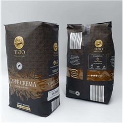 Кофе в зернах TIZIO Caffe Crema 100% arabica