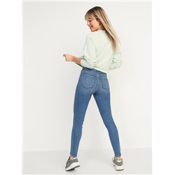 High-Waisted Wow Super-Skinny Jeans for Women