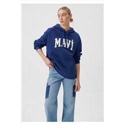 Mavi Logo Baskılı Sweatshirt Oversize/geniş Kesim 1600361-70722
