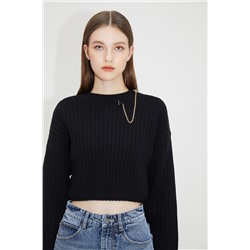 Jersey de lana Negro