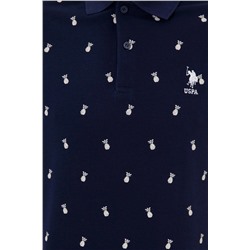 Erkek Lacivert Polo Yaka Tişört