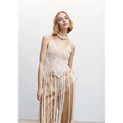 Top crochet flecos