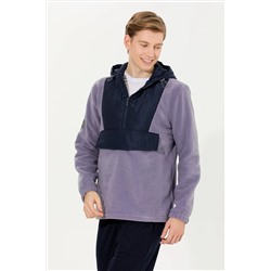 Erkek Gri Kapüşonlu Sweatshirt