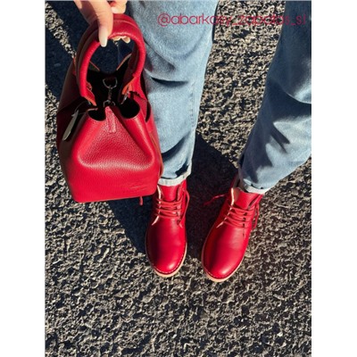 Ab.Zapatos 4619/2 granate+Pelle Doble (720) Burdeos