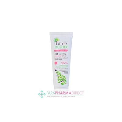 D'Âme Nature BB Crème Soyeuse SPF30 Toutes Peaux 50ml