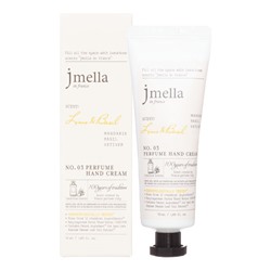 JMELLA IN FRANCE LIME &amp; BASIL PERFUME HAND CREAM Крем для рук "Лайм и базилик" 50мл