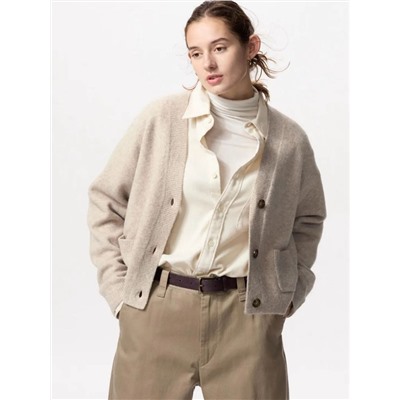 Женский кардиган,  смесовая шерсть  Uniql*o