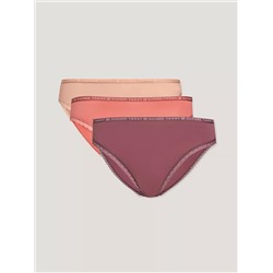 Logo Lace Bikini 3-Pack