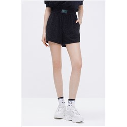 Short de tiro alto Negro