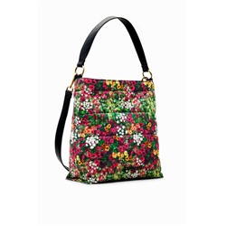 Bolso saco grande floral