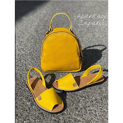 AB. ZAPATOS 320-8 · ocre+AB.Z · Pelle · mochila NAPA (630) Amarillo