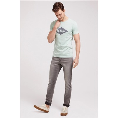 Lee Cooper Erkek Summerlogo O Yaka T-Shirt Mint 202 LCM 242008