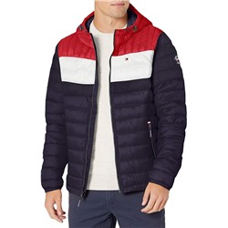 Tommy Hilfiger Men's Water Resistant Ultra Loft Filled Hooded Puffer Jacket