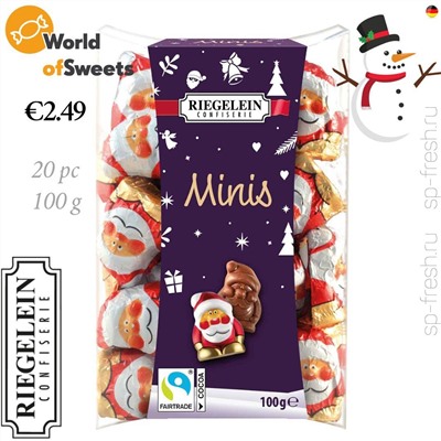Riegelein Minis Weihnachtswichtel 20er
