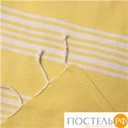Полотенце Пештемаль LoveLife Boston, цв. жёлтый, 75х170 см, 80% хл, 20% пэ, 190 г/м2 10424753