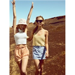 BAGGY DENIM SHORTS