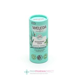 Weleda Déodorant Stick Eucalyptus Menthe Poivrée 50g