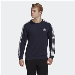 ESSENTIALS FRENCH TERRY 3-STRIPES SWEATSHIRT