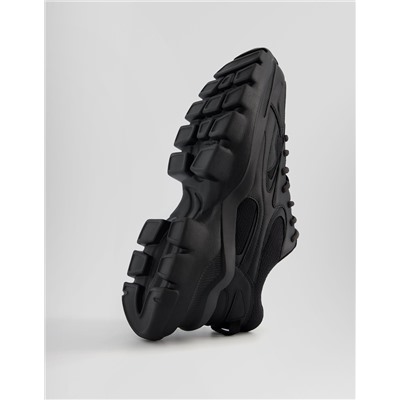 Contrast studded sole trainers