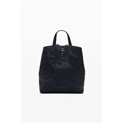 Mochila bordado flores