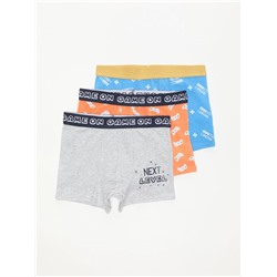 3-PACK OF PRINTED BOXERS