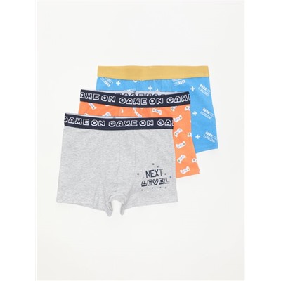 3-PACK OF PRINTED BOXERS