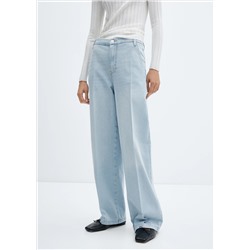 Jeans rectos tiro medio