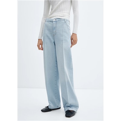 Jeans rectos tiro medio