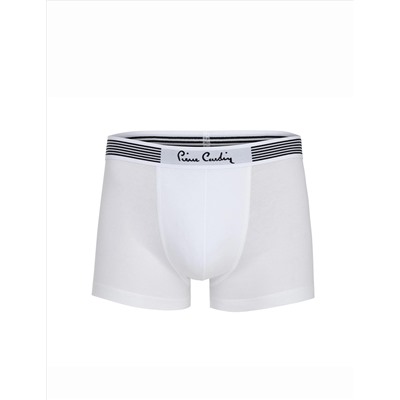 Beyaz Tekli Boxer