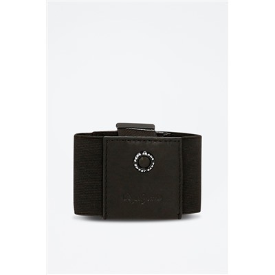 Tarjetero Badge Negro