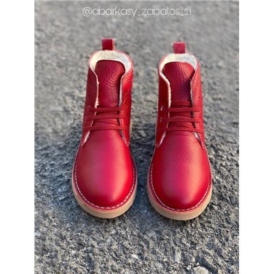 Ab.Zapatos 4619/2 granate+PELLE 17-04