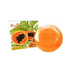 Натуральное мыло с Папайей и мёдом 12 грамм / Papaya with Honey Soap 120 g