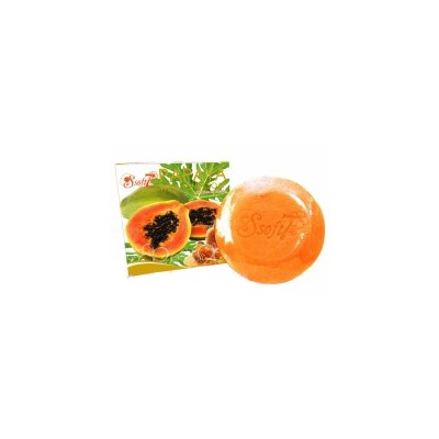 Натуральное мыло с Папайей и мёдом 12 грамм / Papaya with Honey Soap 120 g