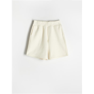 Shorts aus Sweatjersey