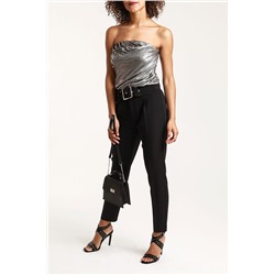 Bustier Plateado