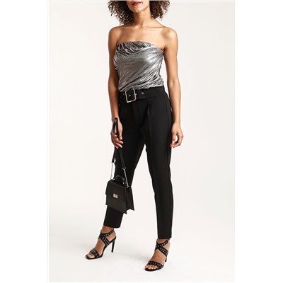 Bustier Plateado