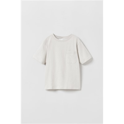 CAMISETA LISA BOLSILLO