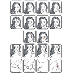 Face Lifting Pad, Массажер для контурного массажа лица и тела