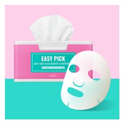 ★SALE★ Easy Pick Daily Sheet Mask (Radiant & Nourishing), Набор ежедневных питательных масок