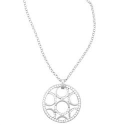 Damen Kette mit großem Anhänger